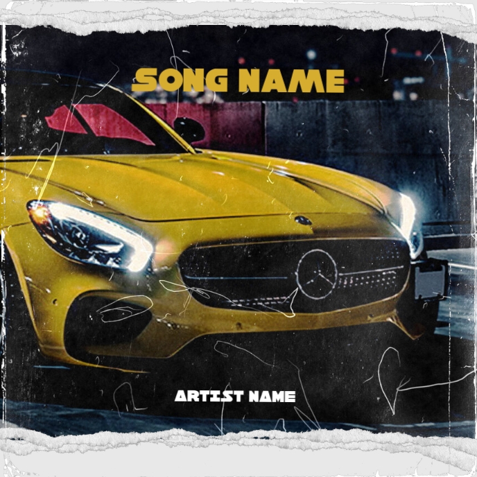 Mercedes Rapper Cd De Plantilla de Diseño de Portada de Mixtape de Mercedes-amg | PosterMyWall