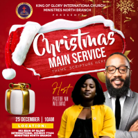 merry christams Publicação no Instagram template