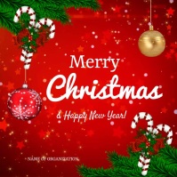 MERRY CHRISTMAS ,HRISTMAS CARD,XMAS Publicación de Instagram template