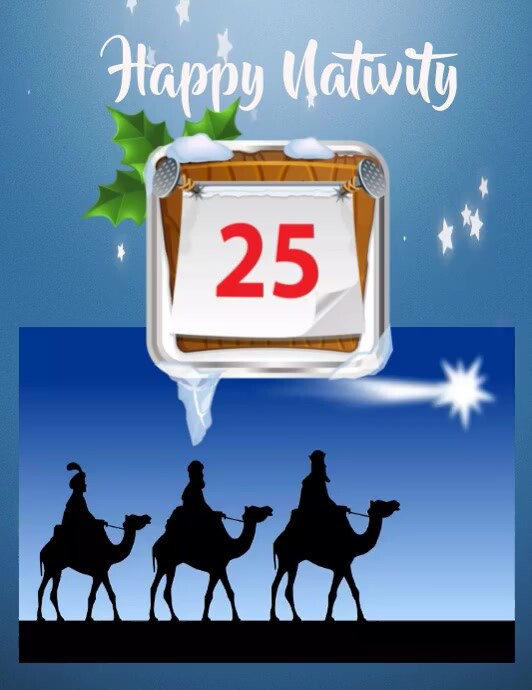 Plantilla de merry christmas (1) | PosterMyWall