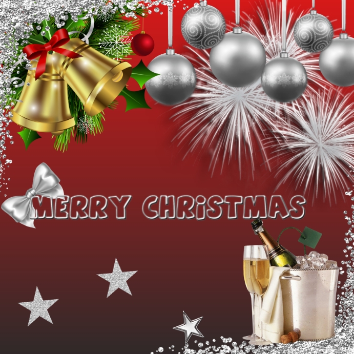MERRY CHRISTMAS (6) Template | PosterMyWall