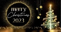 merry christmas 2023 2024 Imagen Compartida en Facebook template