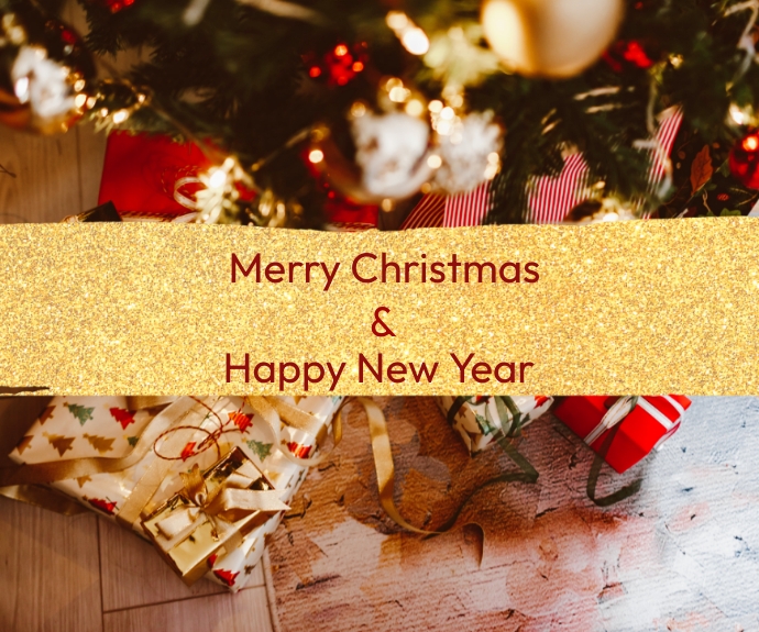 Merry Christmas and Happy New Year Template | PosterMyWall