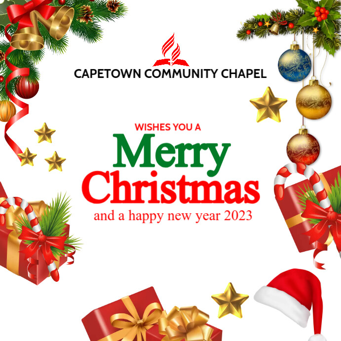 Copy of merry Christmas and happy new year flyer (1) | PosterMyWall