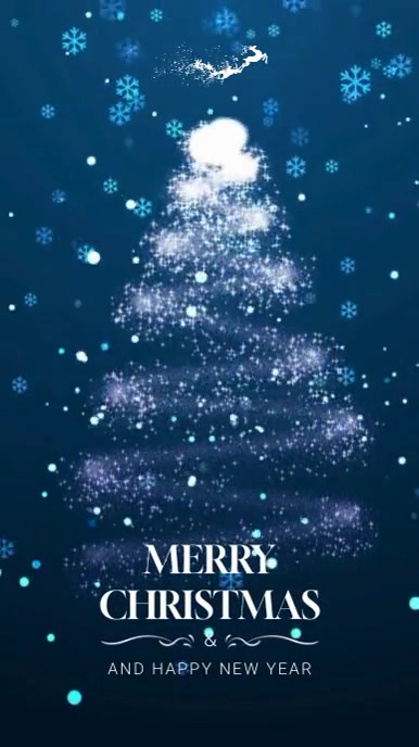 Copy of Merry Christmas and Happy New Year IG Story | PosterMyWall