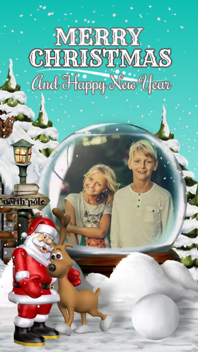 Copy of Merry Christmas and Happy New Year IG Story | PosterMyWall