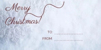 Merry christmas and happy new year poster template