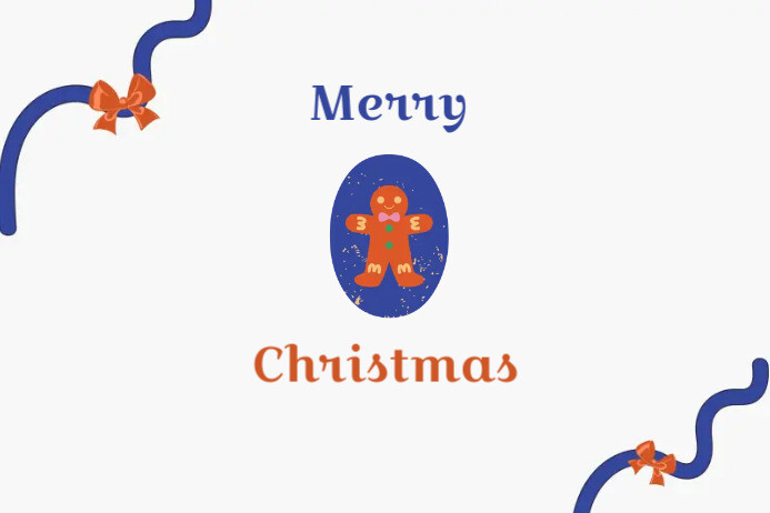 Merry Christmas Card Template | PosterMyWall