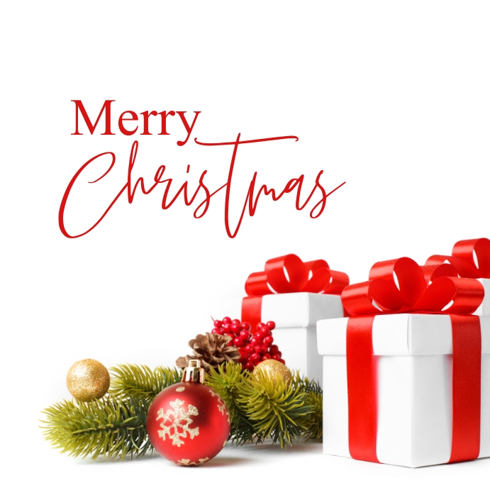 Merry Christmas card Template | PosterMyWall