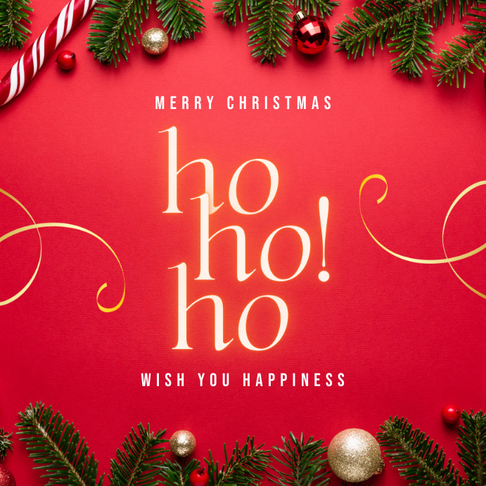 Copy of Merry Christmas Card | PosterMyWall