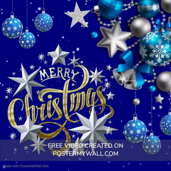 MERRY CHRISTMAS CARD Templat | PosterMyWall