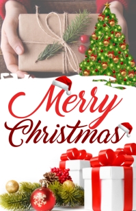 2 050 Merry Christmas And Happy New Year Customizable Design Templates Postermywall