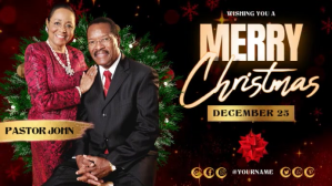 Merry Christmas church design template YouTube-miniature