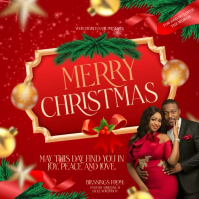 Merry Christmas Church design template Instagram Post