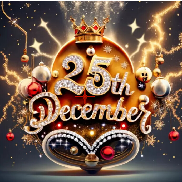 Merry christmas December 25th Template | PosterMyWall