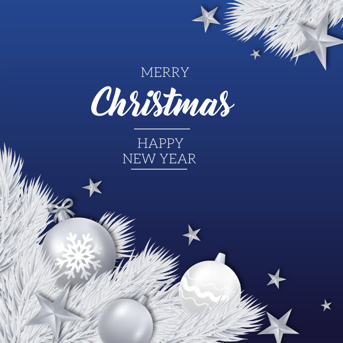 merry christmas Wpis na Instagrama template