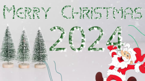 Merry Christmas Digitalt display (16:9) template