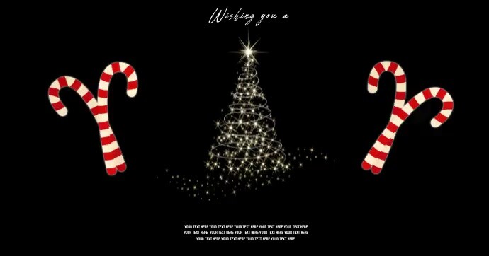 merry christmas Facebook Shared Image template