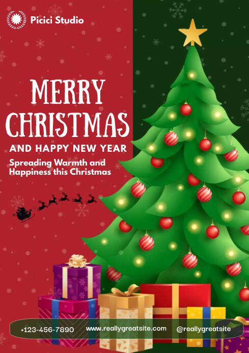 merry christmas Template | PosterMyWall