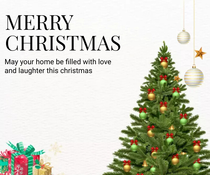Merry Christmas Template PosterMyWall