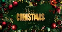 Merry Christmas Immagine condivisa di Facebook template