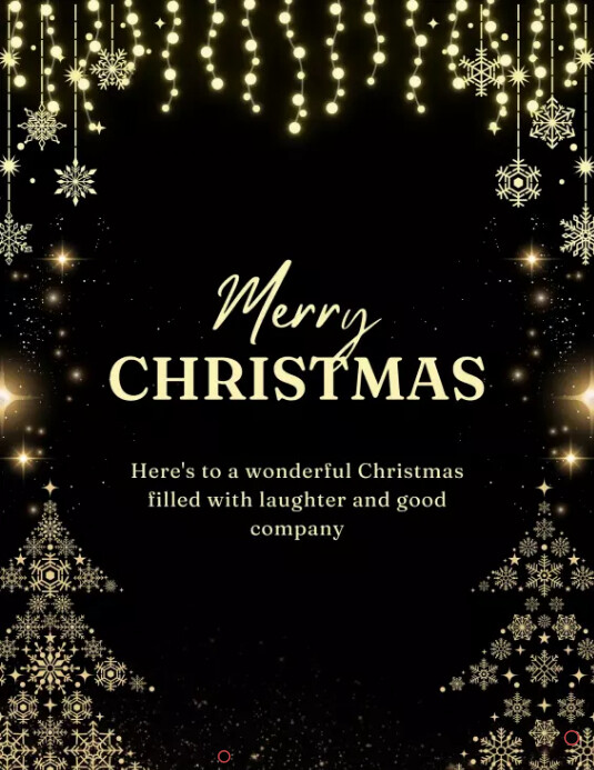 Plantilla de merry christmas | PosterMyWall