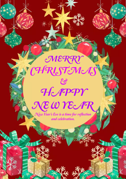 merry christmas Template | PosterMyWall