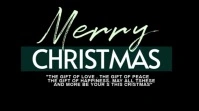Merry christmas Digital Display (16:9) template