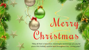 Merry Christmas Præsentation (16:9) template