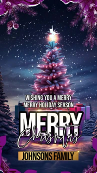 merry christmas Instagram Story template