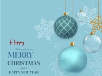 Merry Christmas Panneau de jardin template