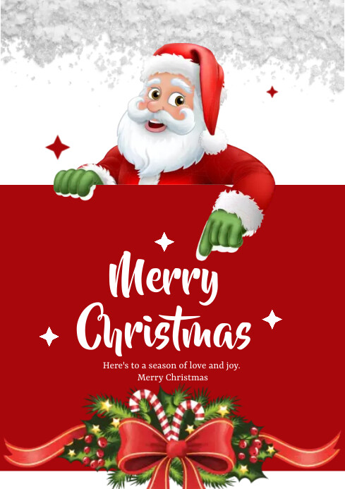 Merry Christmas Template PosterMyWall