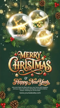 Merry Christmas Instagram Story template