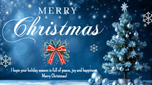 merry christmas Présentation (16:9) template