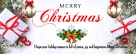 merry christmas Twitch Profile Banner template