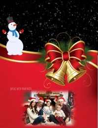 MERRY CHRISTMAS Flyer (Letter pang-US) template