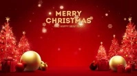 merry christmas Digital Display (16:9) template