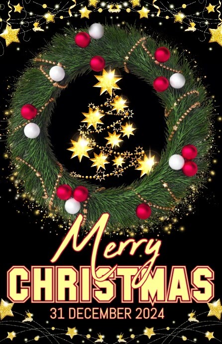 merry christmas Halfbladsy Breed template