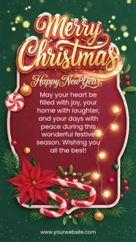 Merry Christmas Instagram Story template