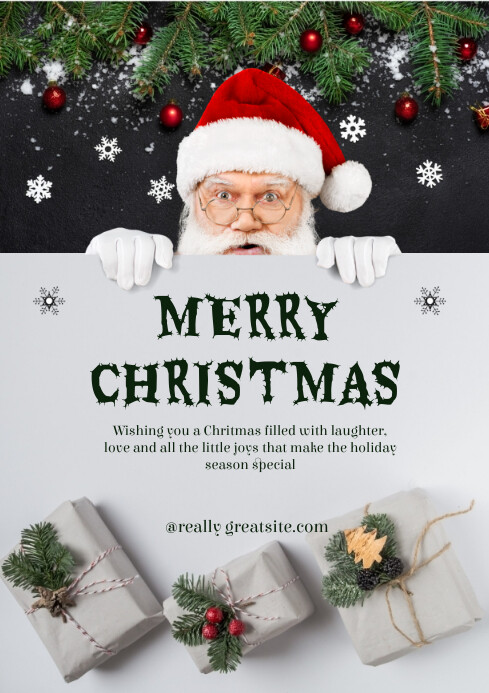 Merry Christmas Template | PosterMyWall