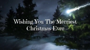 MERRY CHRISTMAS Ekran reklamowy (16:9) template