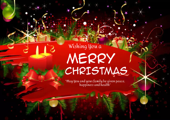 merry christmas Template | PosterMyWall