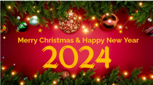 Merry Christmas Digitalt display (16:9) template