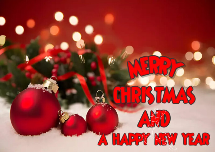 Plantilla de merry christmas | PosterMyWall