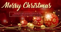 Merry Christmas Facebook Shared Image template