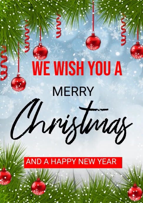Merry Christmas Template PosterMyWall