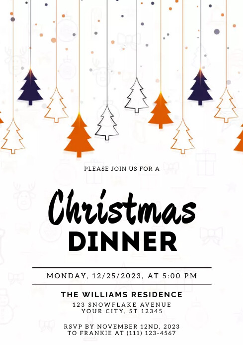 merry christmas Template | PosterMyWall