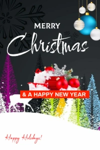 merry christmas Illustration Tumblr template