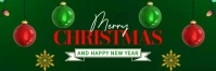 Merry Christmas Twitter Banner template