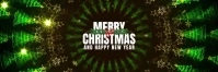 Merry Christmas Cabeçalho do Twitter template